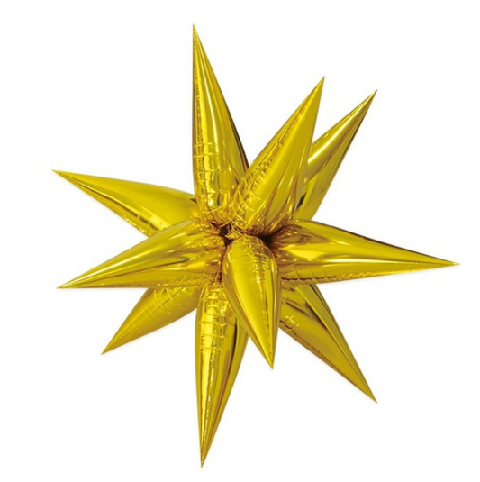 19" Gold Starburst