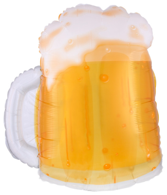 23" Beer Mug See Thru