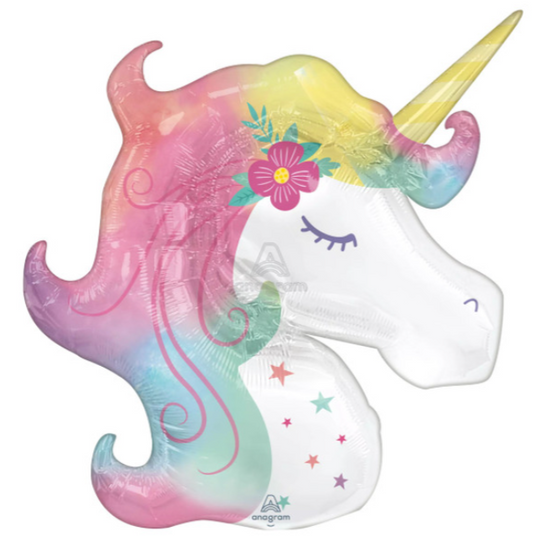 33" Unicorn Enchanted Head