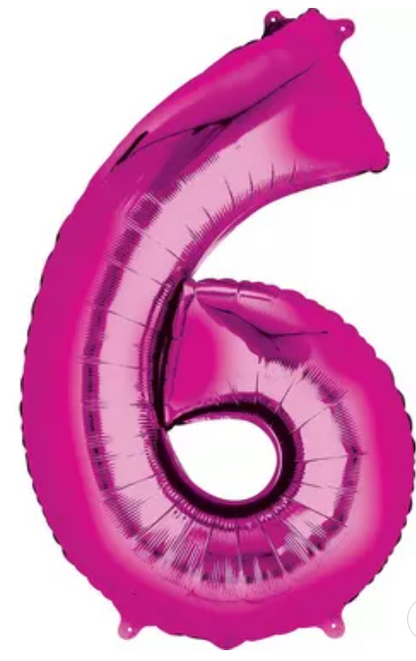 34" Pink Letter Balloons