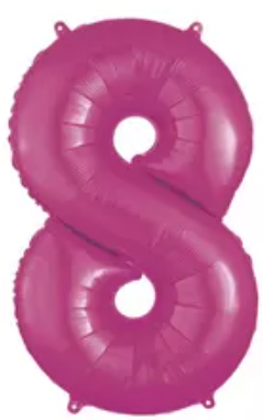 34" Pink Letter Balloons