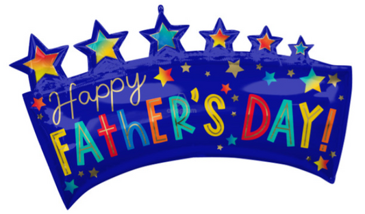 34" Father Day Banner