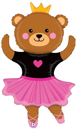 48" Ballerina Bear Balloon