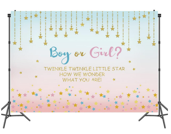 Twinkle Little Star 5x7 Backdrop