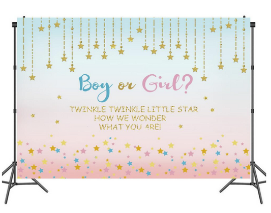 Twinkle Little Star 5x7 Backdrop