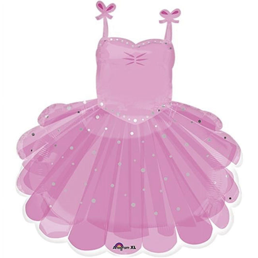 28" SuperShape Ballerina Dress Balloon