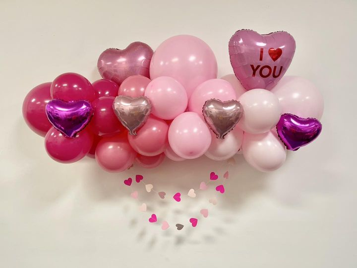 Oh So Pink 5 foot Balloon Garland