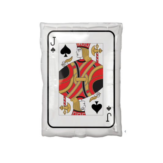 17" Playing Card Jack Of Spades & Queen Of Diamonds