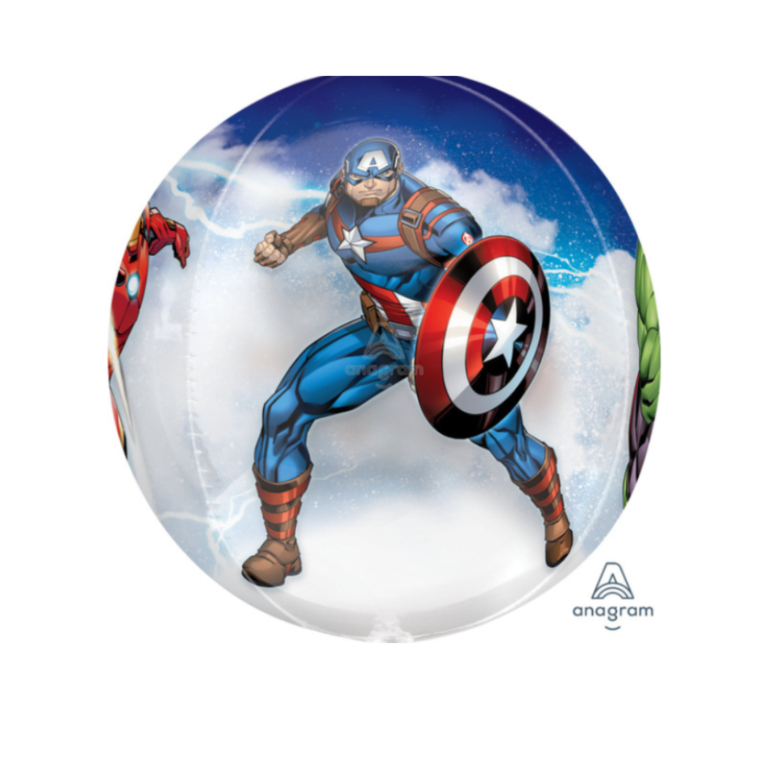 15" Avengers Animated Clear Orbz