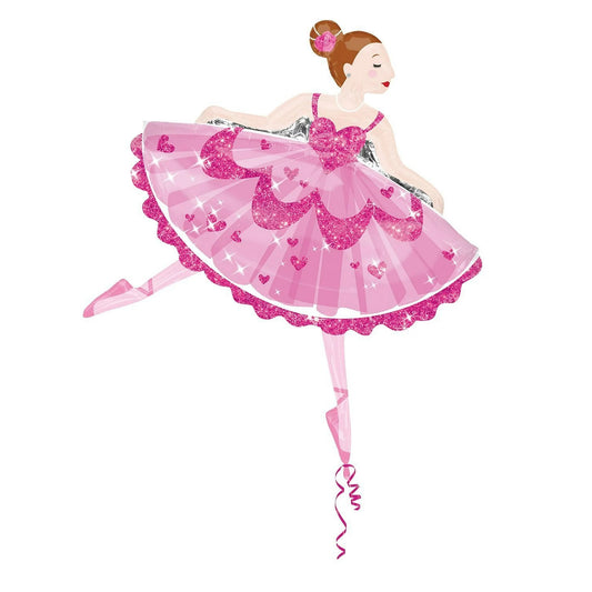 35" SuperShape Ballerina Balloon