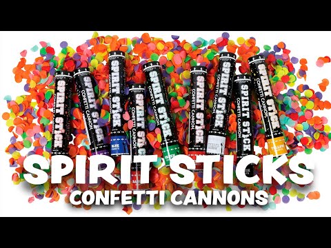 12" Handheld Confetti Cannons