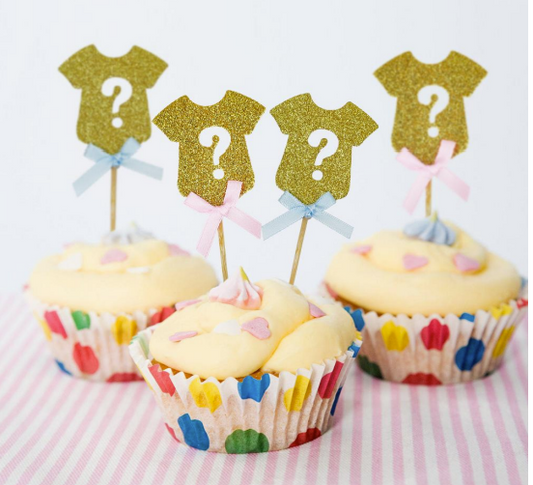 Shiny Cupcake Toppers