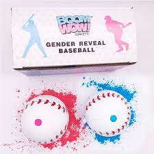 Gender Reveal Baseball 2 Pack